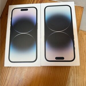 Bundle of 2 Apple IPhone 14Pro EMPTY boxes